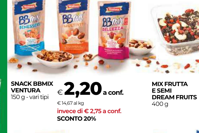 SNACK BBMIX VENTURA
