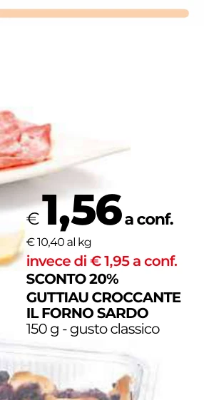 GUTTIAU CROCCANTE IL FORNO SARDO