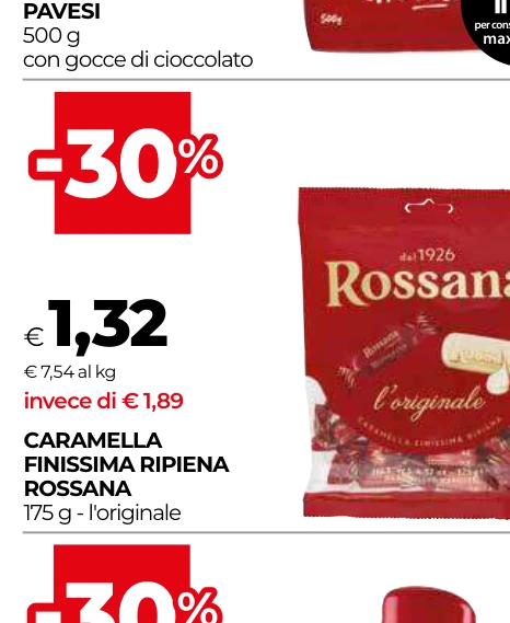 CARAMELLA FINISSIMA RIPIENA ROSSANA