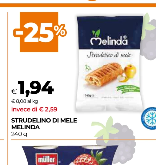 STRUDELINO DI MELE MELINDA