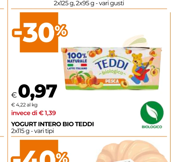 YOGURT INTERO BIO TEDDI
