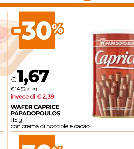 WAFER CAPRICE PAPADOPOULOS