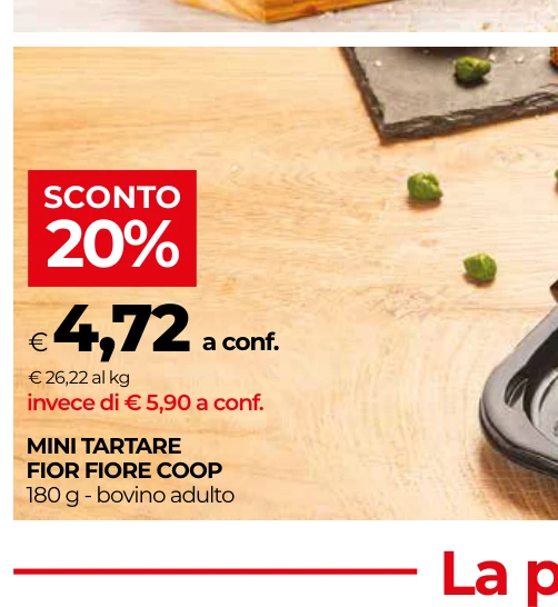 MINI TARTARE FIOR FIORE COOP