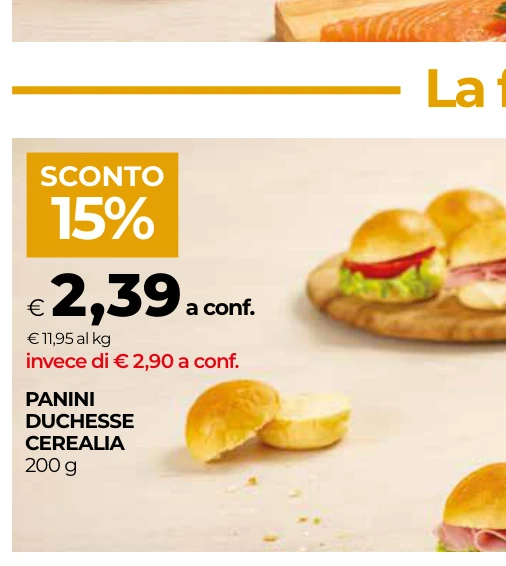 PANINI DUCHESSE CEREALIA