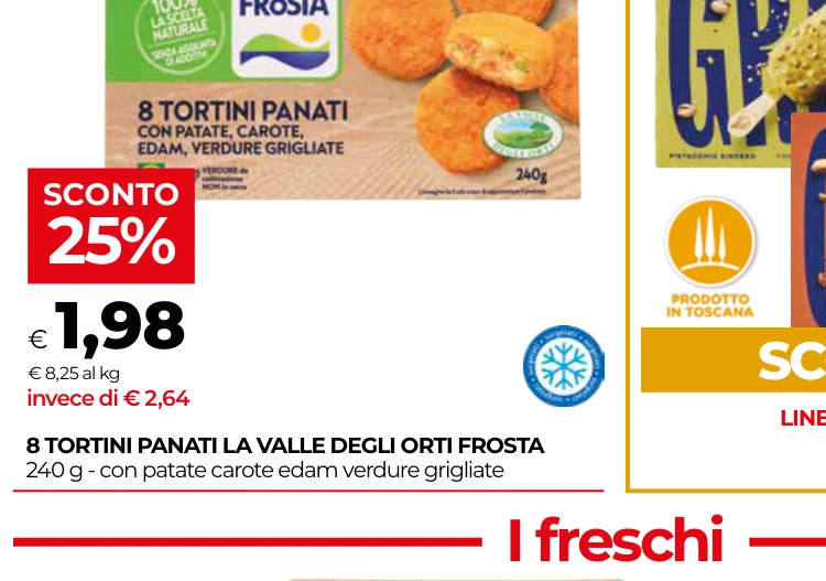 8 TORTINI PANATI LA VALLE DEGLI ORTI FROSTA