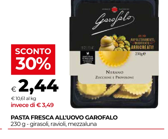 PASTA FRESCA ALL'UOVO GAROFALO