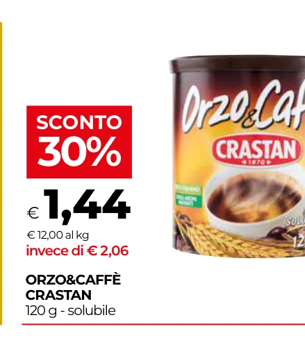 ORZO&CAFFÈ CRASTAN