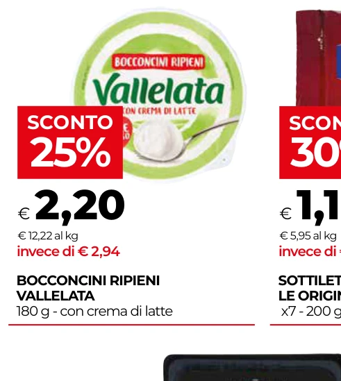 BOCCONCINI RIPIENI VALLELATA