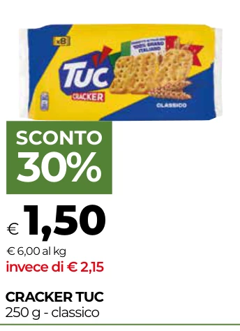 CRACKER TUC