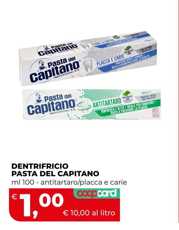 DENTRIFRICIO PASTA DEL CAPITANO