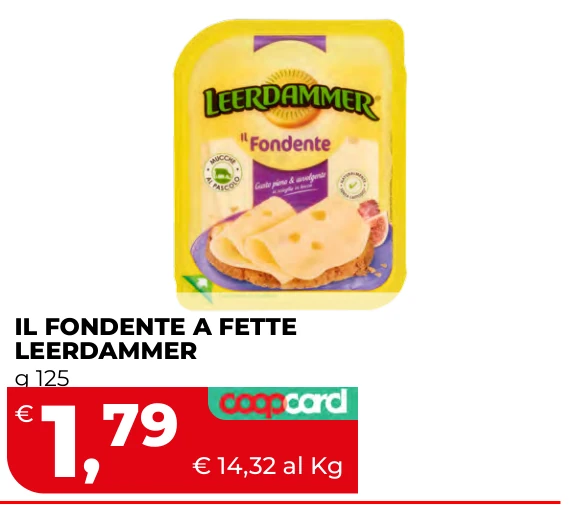 IL FONDENTE A FETTE LEERDAMMER