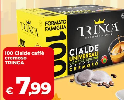 100 Cialde Caffe cremoso TRINCA