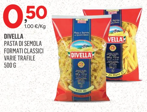 PASTA DI SEMOLA FORMATI CLASSICI VARIE TRAFILE