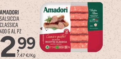 AMADORI SALSICCIA CLASSICA