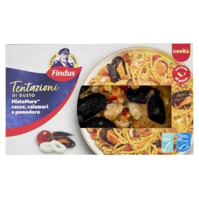 MISTO MARE COZZE CALAMARI E POMODORO - FINDUS