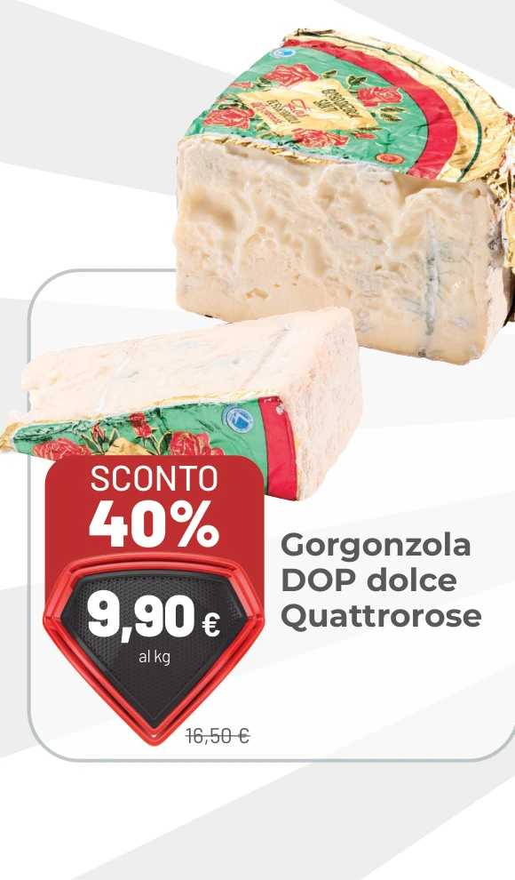 Gorgonzola DOP dolce Quattrorose