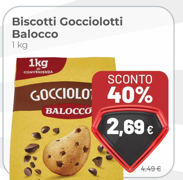 Biscotti Gocciolotti Balocco