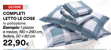 Completi letto Le Cose in policotone
