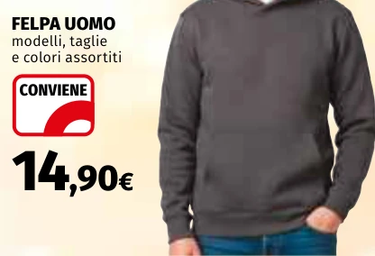 FELPA UOMO