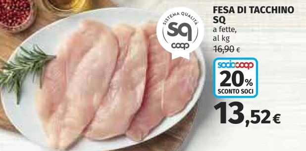 FESA DI TACCHINO SQ AL KG