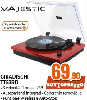 Majestic giradischi TT53RD