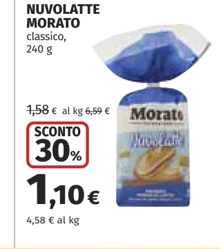 Morato Nuvolatte classico 240 g