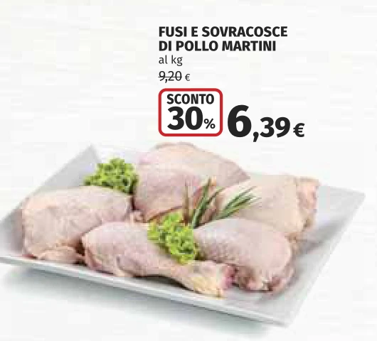 FUSI E SOVRACOSCE DI POLLO MARTINI