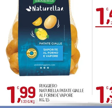 Naturella PATATEGIALL SAPORITE EVAPORE