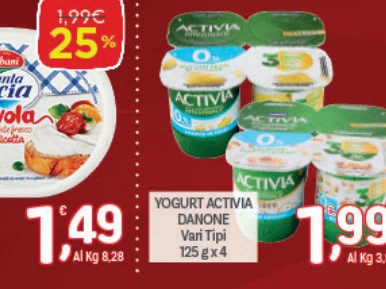 ACTIVY Danta iicia CTIVA Nuvola alla Riccta