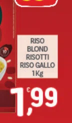 Gallo blond RISO BLOND RISOTTI RISO GALLO
