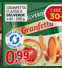 CRANFETTA CLASSICA ELVERD DELVERDE x40-300g Granfettu