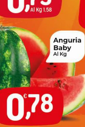 AlKg1.58 Anguria Baby