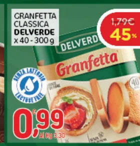 CRANFETTA CLASSICA DELVERDE DELVERD x40-300g Granfetta