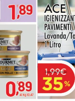 ACE MENTADENT GOURMET 1 Litro MCUSSE-NOC GOURMET