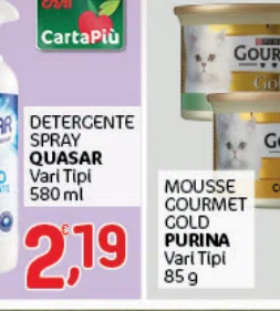 CartaPiu QURSAR DETERCENTE SPRAY QUASAR BAGNO