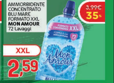 CONCENTRATO BLUMARE FORMATOXXL MONAMOUR COMOARXXL 72Lavaggi