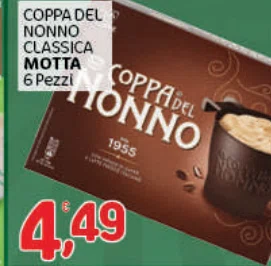 NONNO CLASSICA COPPADEL MOTTA 6Pezzl ONNO
