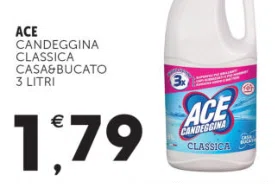 Ace Candeggina Classica Casa & Bucato 3 L