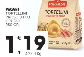 Pagani Tortellini Prosciutto Crudo 250 g