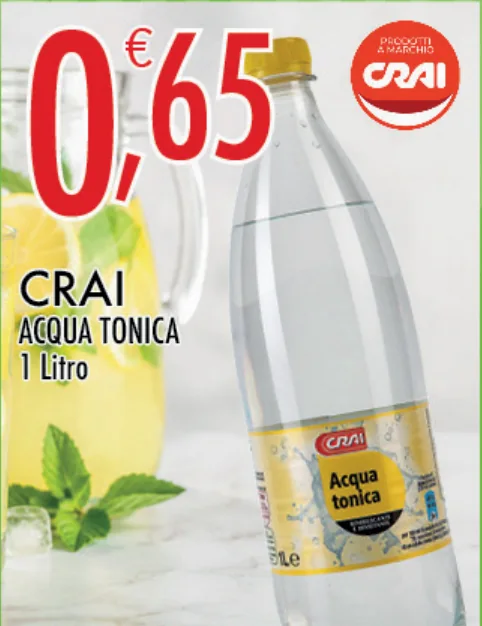 Crai Acqua Tonica, 1 litro