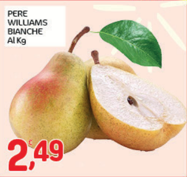 Pere Williams bianche al kg