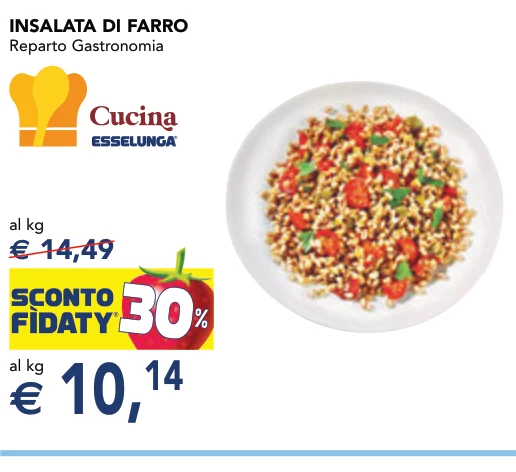 INSALATA DI FARRO Reparto Gastronomia