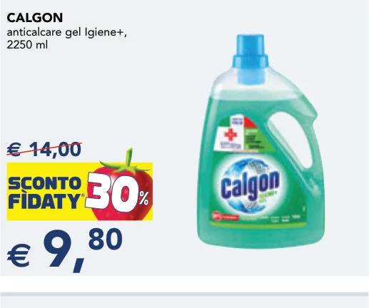 CALGON anticalcare gel Igiene+, 2250 ml