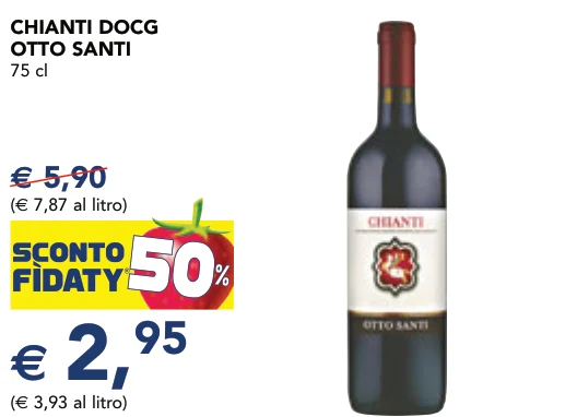 CHIANTI DOCG OTTO SANTI 75 cl