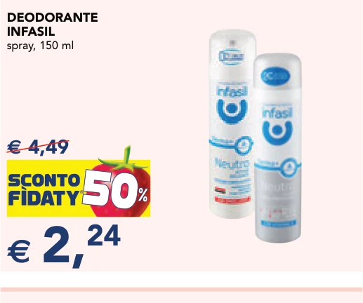 DEODORANTE INFASIL spray, 150 ml