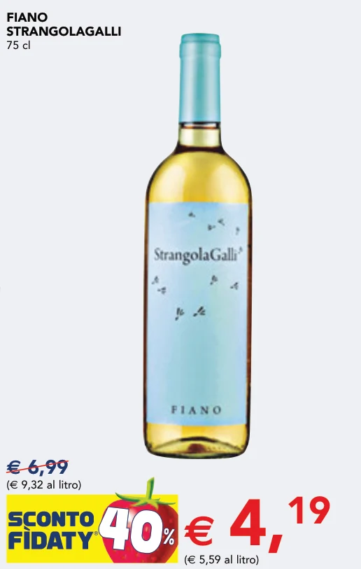 FIANO STRANGOLAGALLI 75 cl