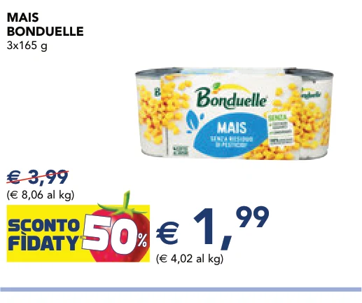 MAIS BONDUELLE 3x165 g