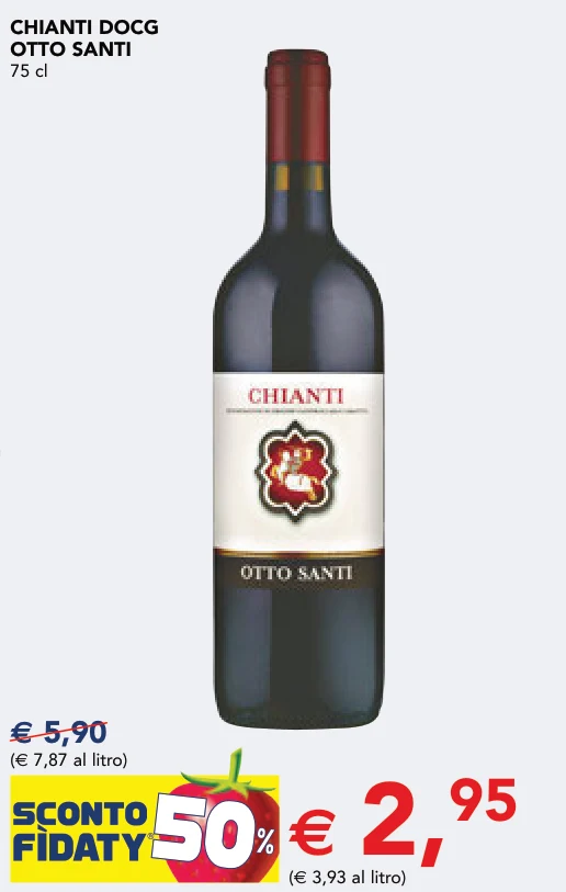 CHIANTI DOCG OTTO SANTI 75 cl