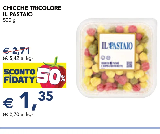 CHICCHE TRICOLORE IL PASTAIO 500 g