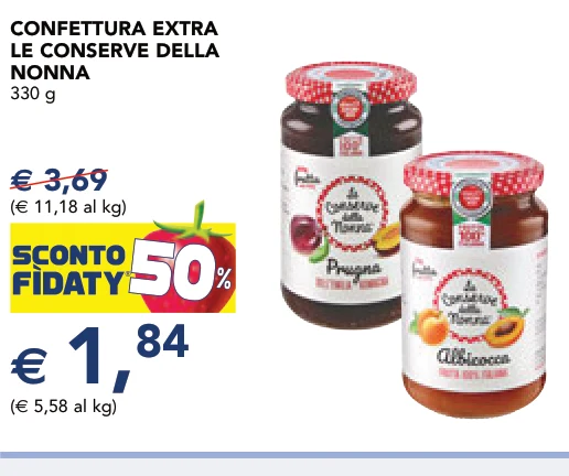 CONFETTURA EXTRA LE CONSERVE DELLA NONNA 330 g